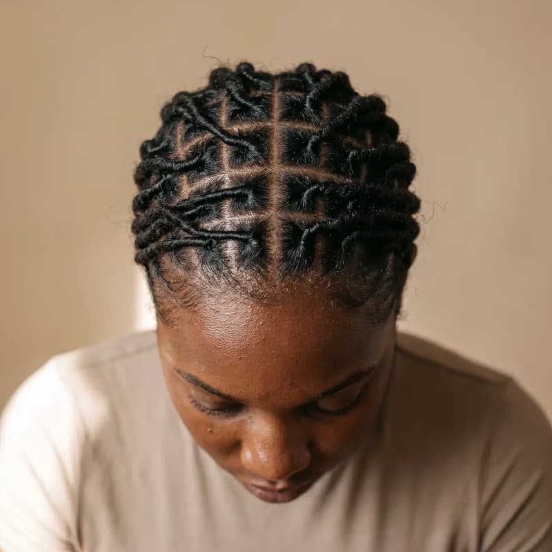 Loc Installation styled at TF Loft Beauty in Gaithersburg, MD