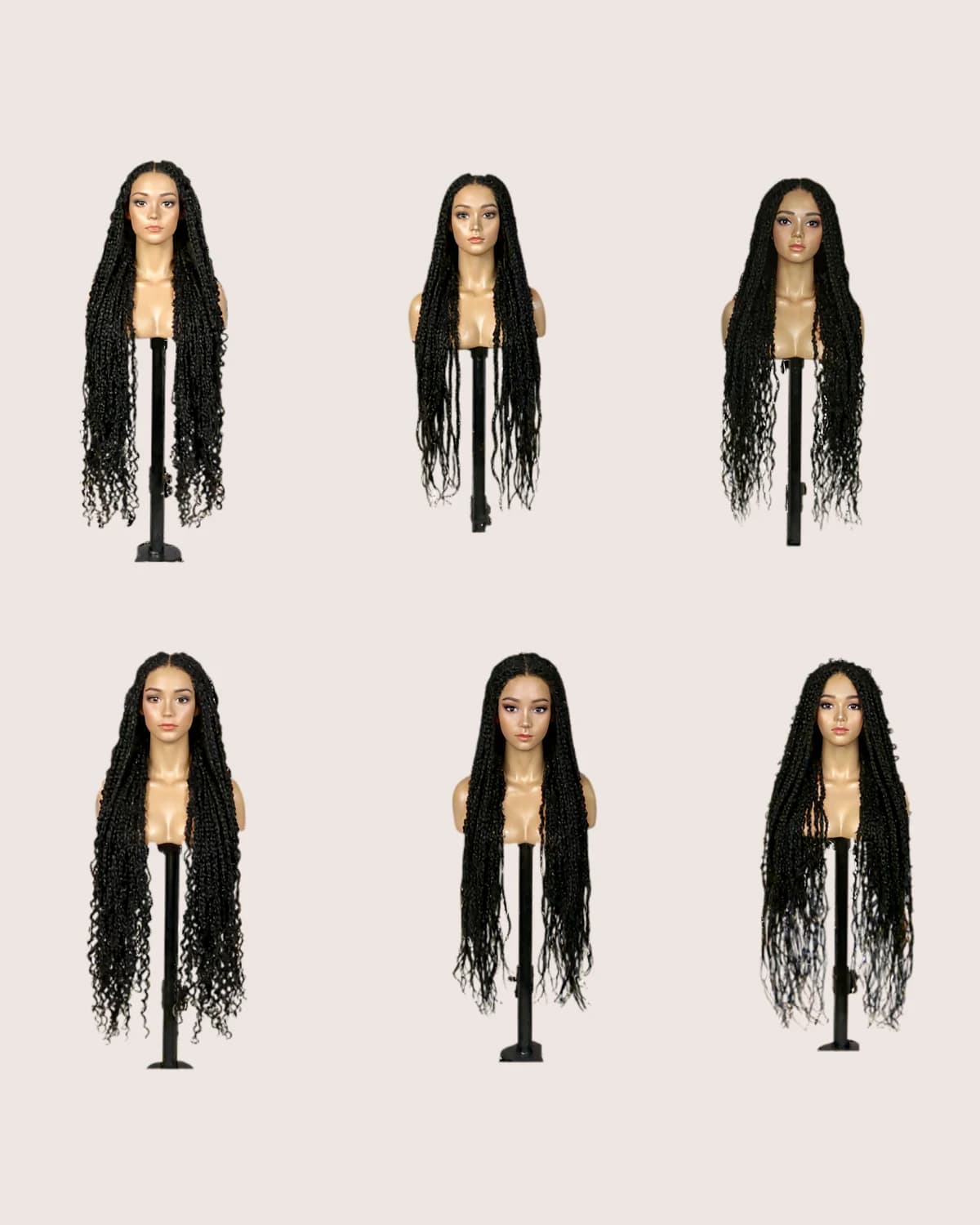 Full Lace Knotless Box Braid Wig — view 1 of 4