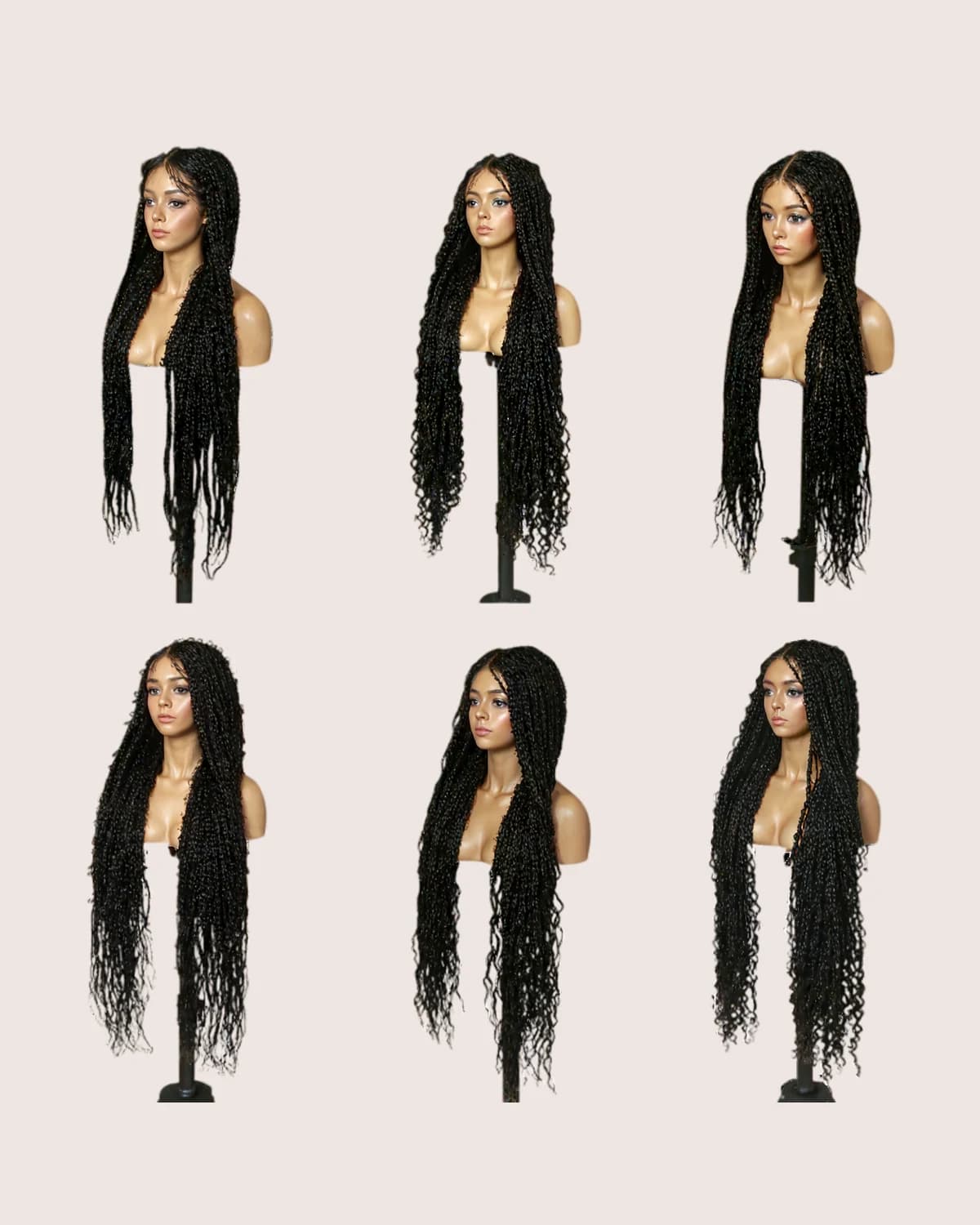 Full Lace Knotless Box Braid Wig — view 3 of 4