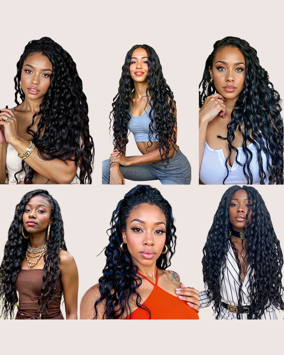 Wavy Goddess Faux Locs Wig — view 4 of 4