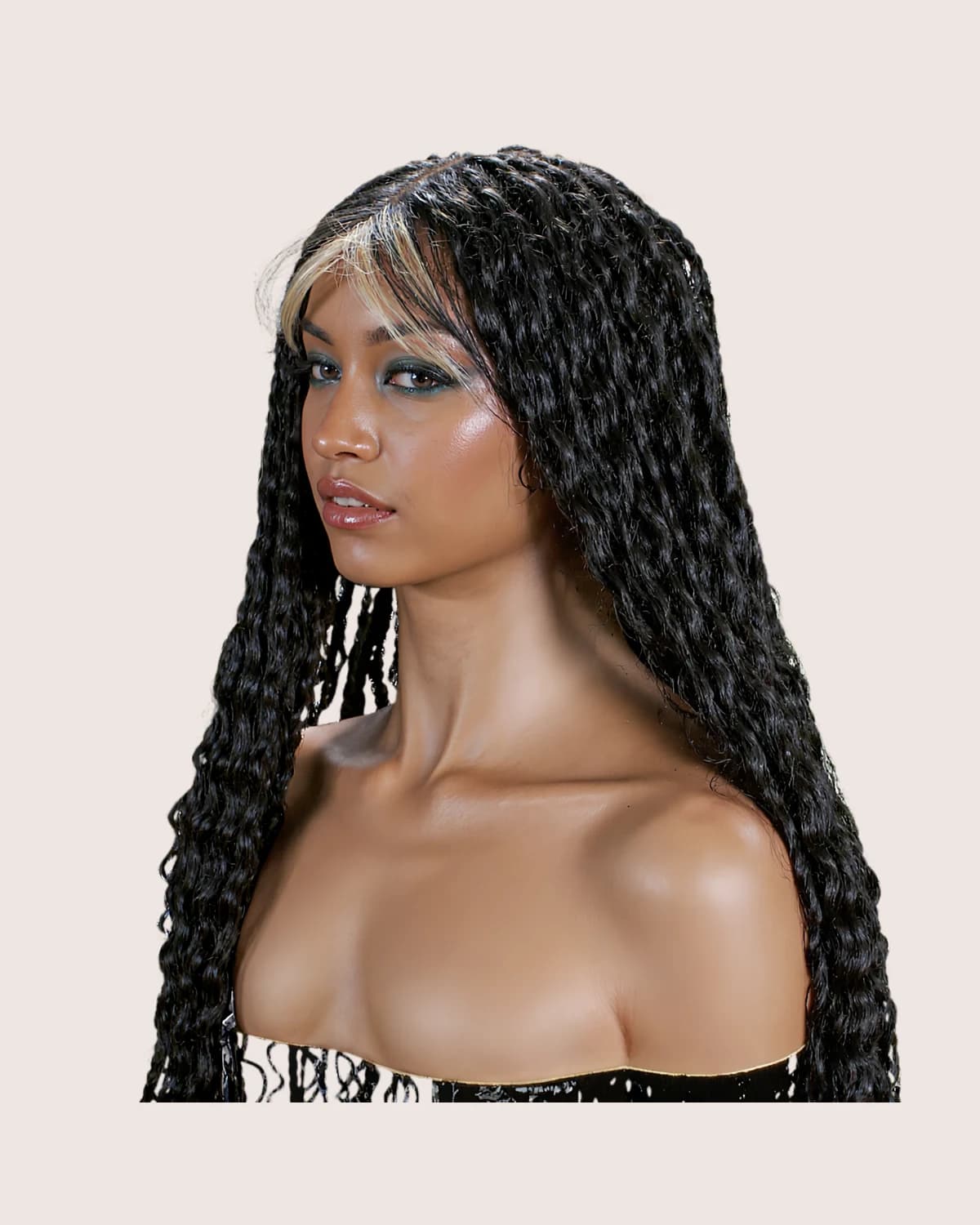 Bohemian Braided Full Lace Wig — view 2 of 4