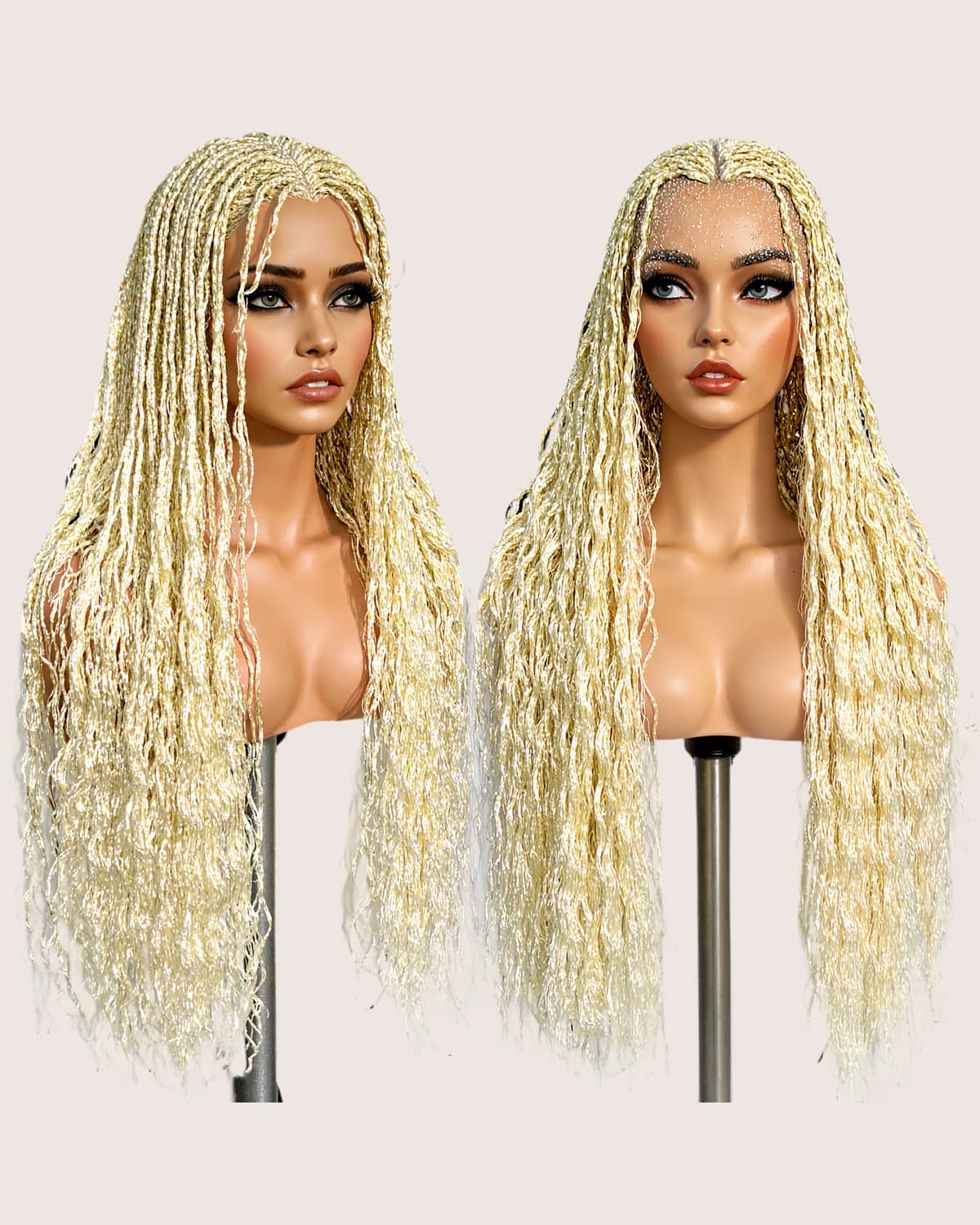 Bohemian Box Braid Wig, 32 Inch — view 4 of 4