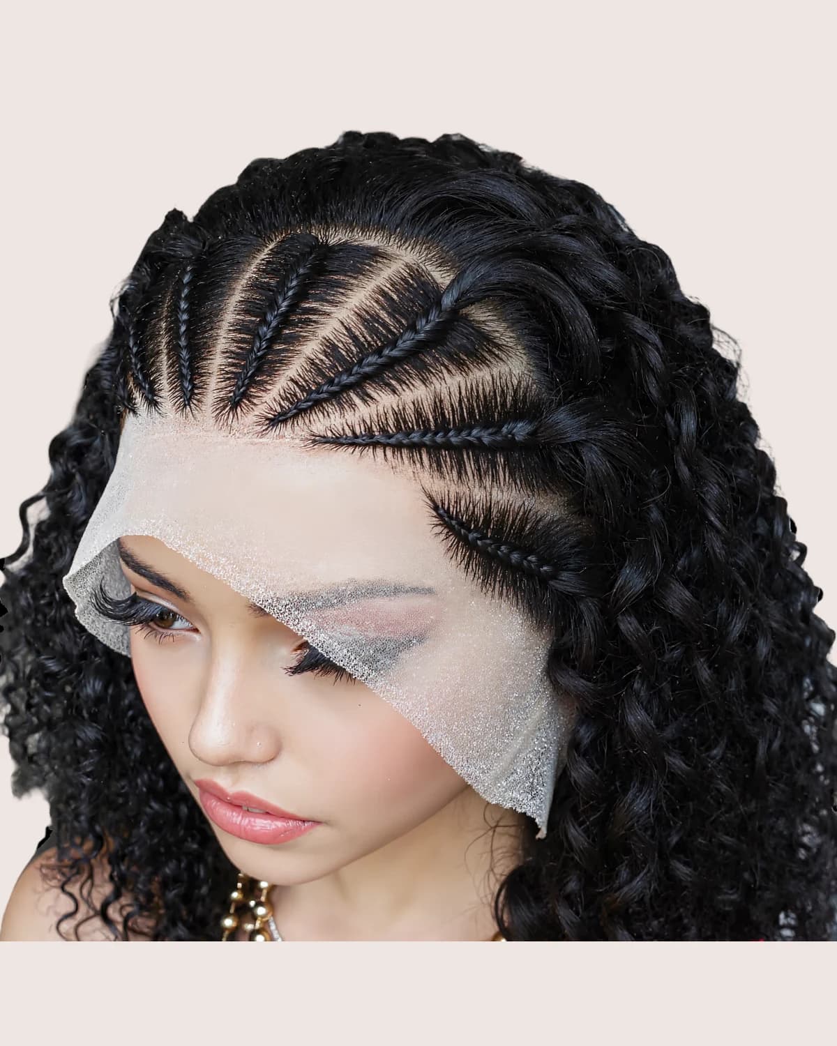 Knotless Braided Lace Front Wig — view 1 of 4