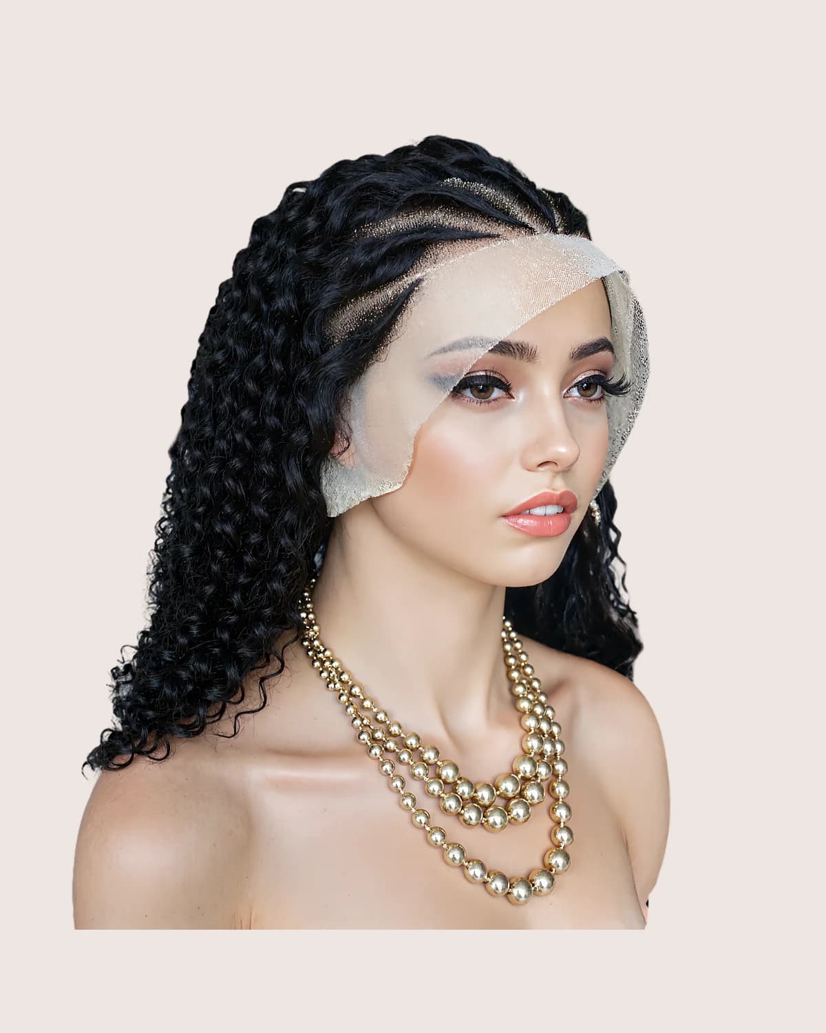 Knotless Braided Lace Front Wig — view 2 of 4