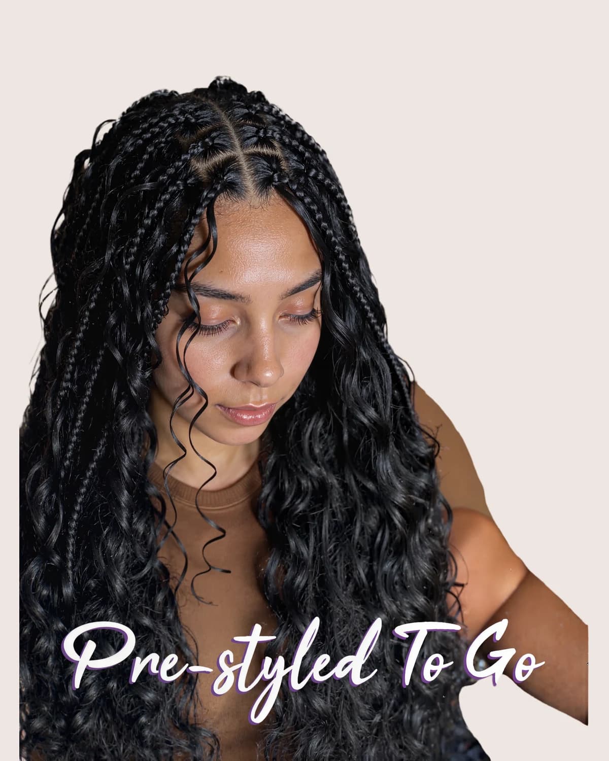 Boho Braided Full Lace Wig — view 3 of 4