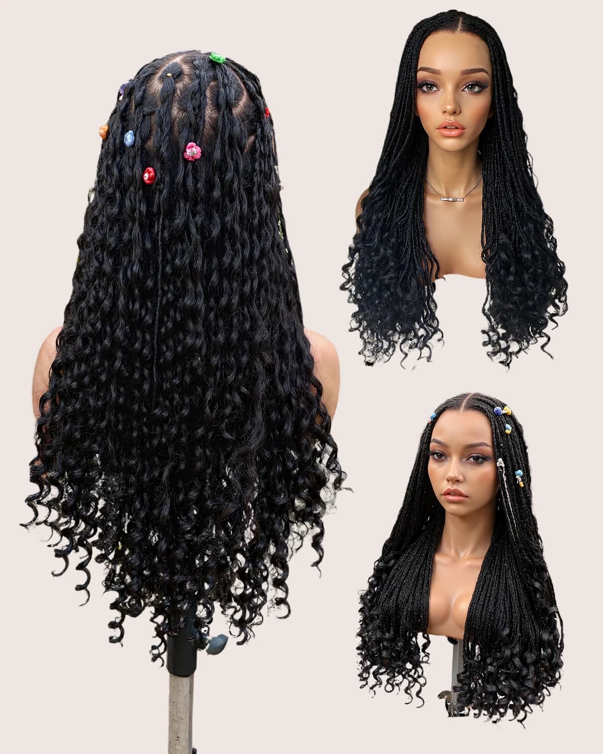 Boho Braided Full Lace Wig — view 4 of 4