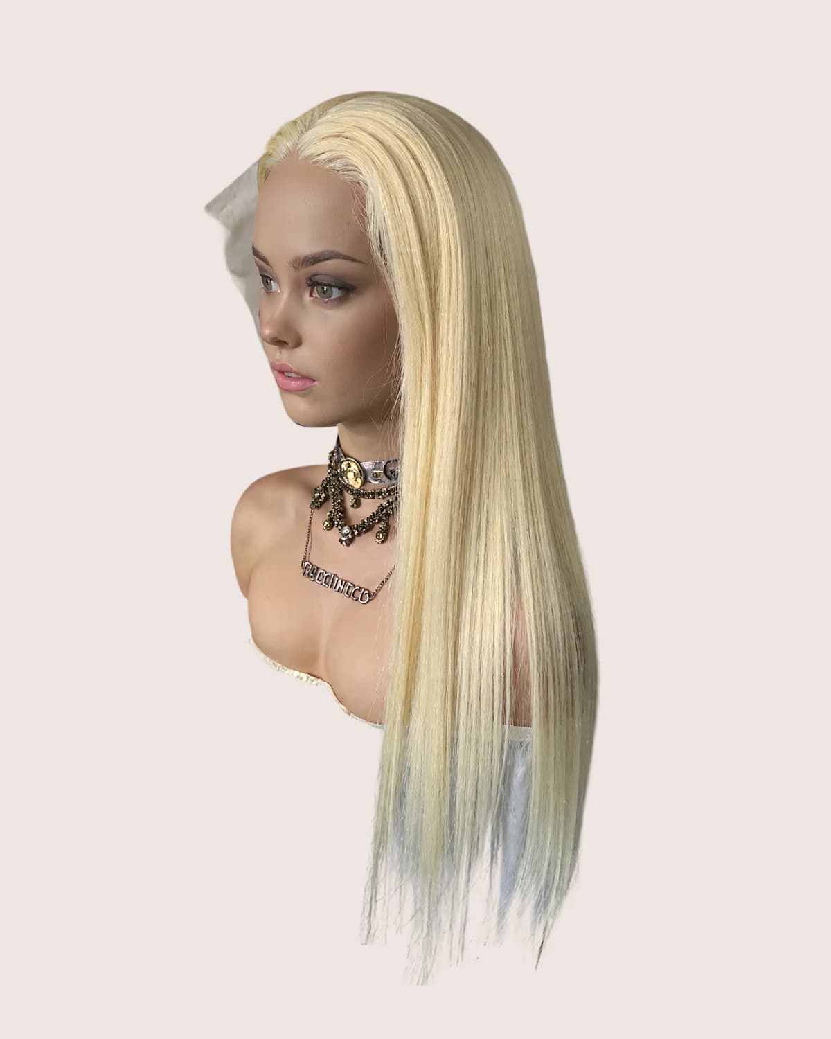 Blonde Braided Full Lace Wig — view 2 of 2